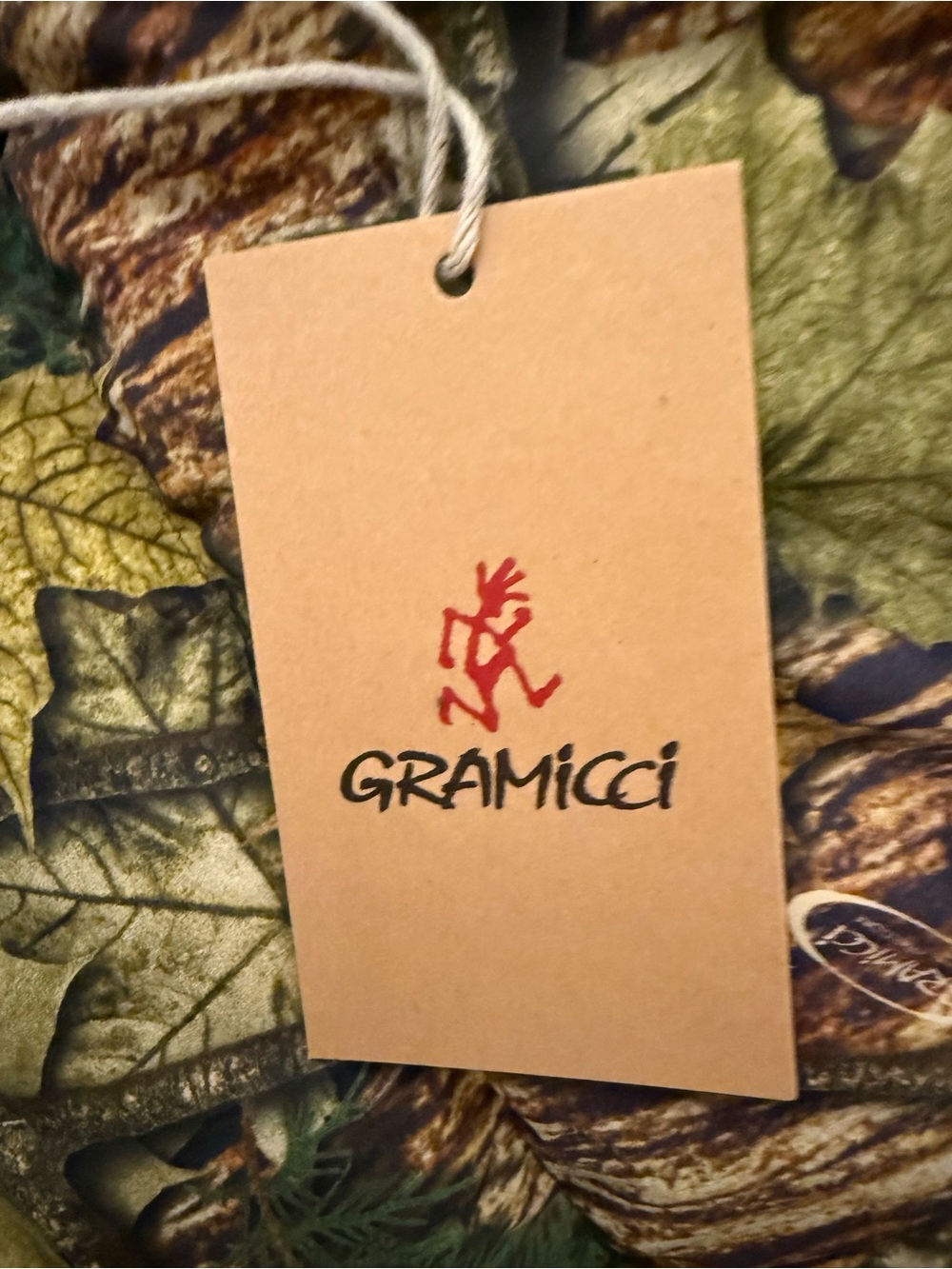 Leaf Camo Down Puffer Jacket - Green - Picture 3 of 4